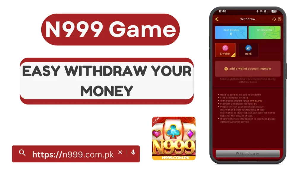 N999 Withdraw